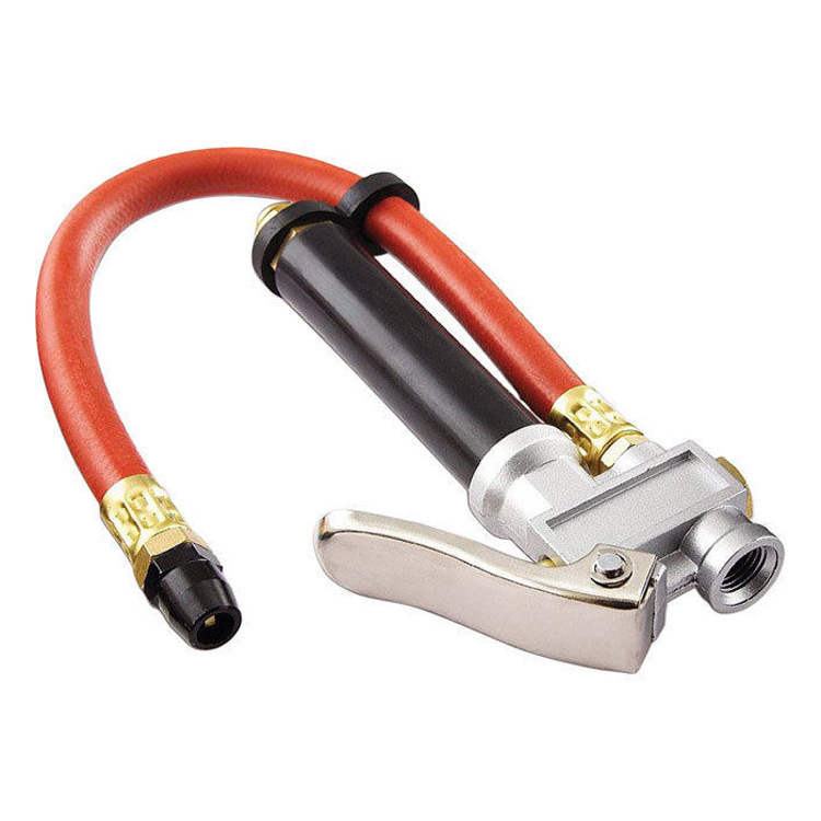 Rankinis avarinės padangų pripūtimo pompa su matuokliu, daugiafunkcinis universalus komplektas; slėgio diapazonas 0–100 psi, tikslumas 0.01 psi, medžiagos: varis, nerūdijantis plienas, guma, ABS