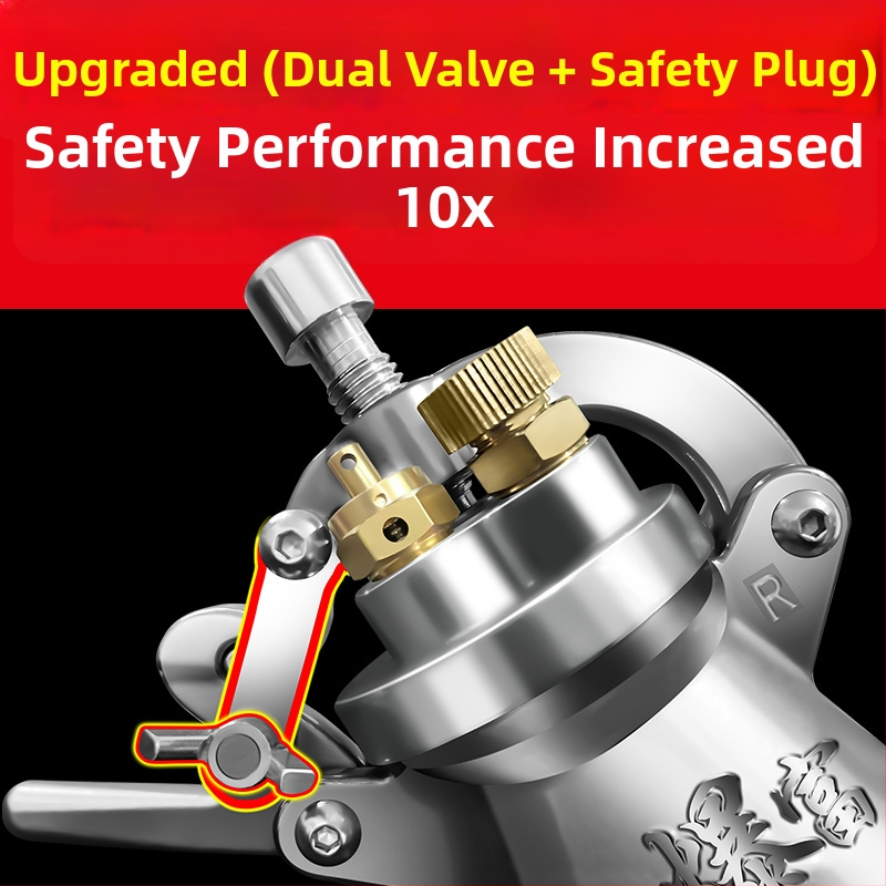 Mașină de popcorn pentru uz casnic, manivelă manuală, design clasic, oțel inoxidabil 304, potrivit pentru alimente