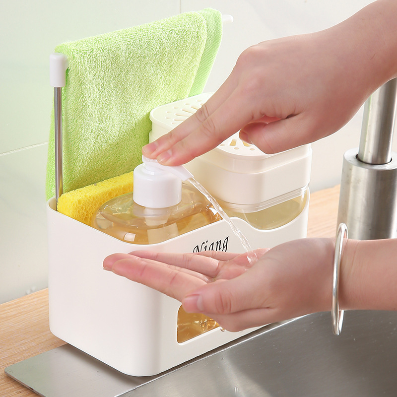 ABS ručni dozator sapuna za stolnu ploču, sjajna završna obrada, moderni minimalistički stil, marka Like Joe