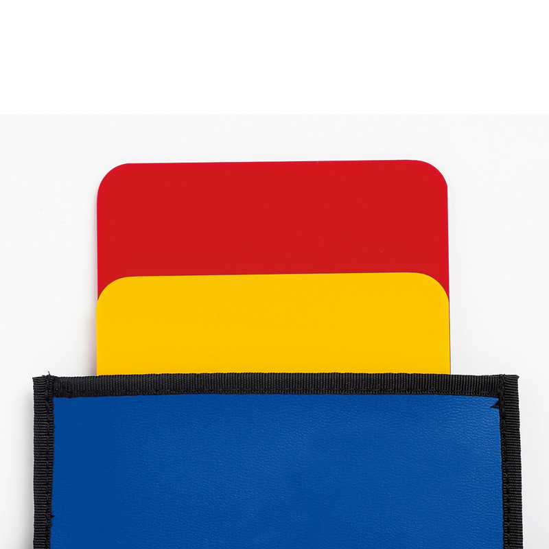 Volejbola tiesnešu kartes komplekts trenēšanai un spēlēm (ABS, 100 gab., futbols un volejbols)