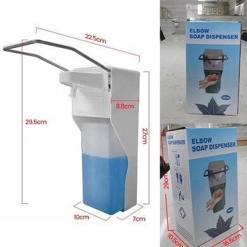 Plastični ručni dozator sapuna, s mehanizmom pritiska, moderni minimalistički stil