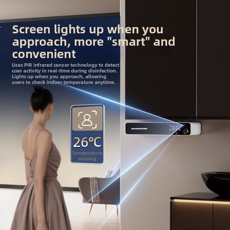 Автоматичен сензорен дозатор за сапун в огледален шкаф, стенен монтаж, CE сертифициран