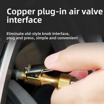 Augstas precizitātes digitālais riepu spiediena mērītājs ar uzpildes pistoli un LCD displeju