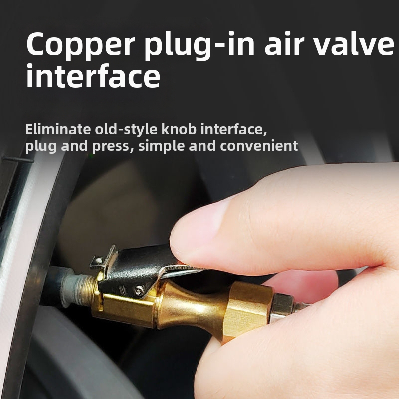 Kõrge täpsusega digitaalne rehvi rõhumõõtja koos täitmisrelvaga ja LCD-ekraaniga