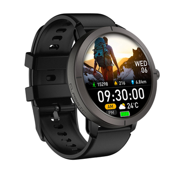 DM76 sportos okosóra pulzusmonitorral, vérnyomásméréssel, vér oxigén szinttel, edzéskövetéssel, 30 m vízállóság