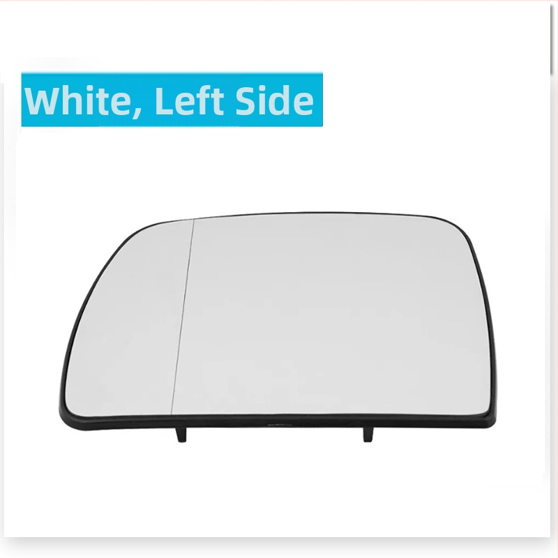 BMW X5 E53 galinio vaizdo veidrodžio lęšis (1999-2006) – plokščias stiklas, keitimas, CZPINCHEN, modeliai 51168408797, 51168408798