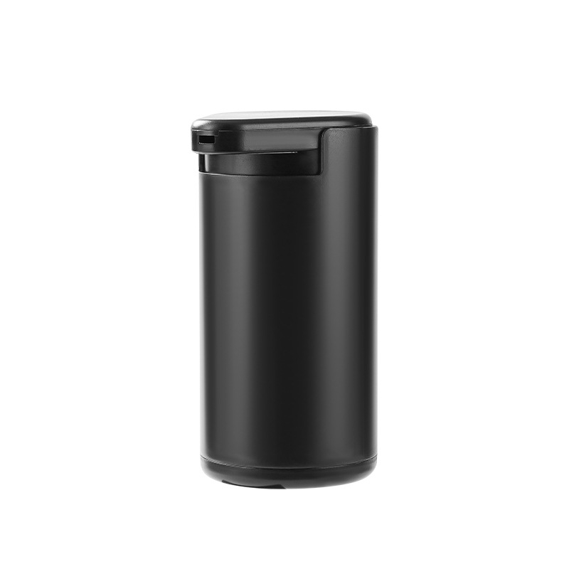 Dispenser de săpun manual cu apăsare — materiale: ABS, gel de siliciu și PP; greutate 135 g; finisaj: şlefuire și lustruire; stil modern minimalist; funcție: apăsare manuală