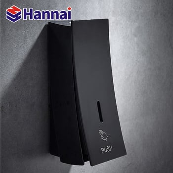 Dozator de săpun, montat pe perete, acționare manuală, corp din plastic, Zyq-1078, greutate 0,39 kg