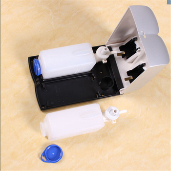 Стилен стенен дозатор за душ гел и шампоан с ръчно натискане – пластмаса, модерен стил, Northern austria