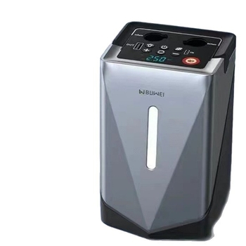 Autó vészhelyzeti indítási áramforrás beépített felfúvóval, 12V, 120W, vezeték nélküli, digitális kijelző, 40 L/min