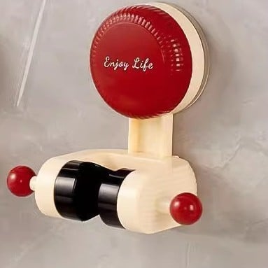 Suport de duș cu ventuză mobilă, fără găuri, bază reglabilă pentru duș, polică de baie din ABS