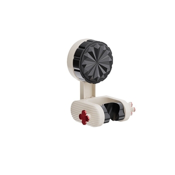 Suport reglabil pentru duș cu ventuză, montaj pe perete, fără găuri, mobil, poliță de baie