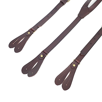 Muške naramenice s križnim stražnjim dijelom, kopčasti klipsovi, podesiva duljina