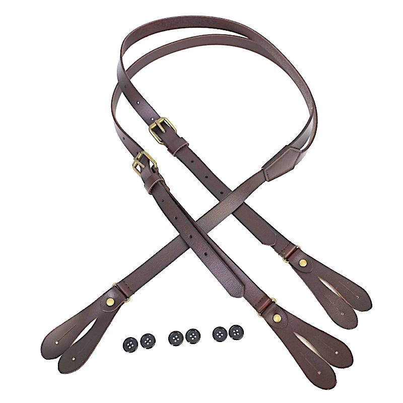 Muške naramenice s križnim stražnjim dijelom, kopčasti klipsovi, podesiva duljina