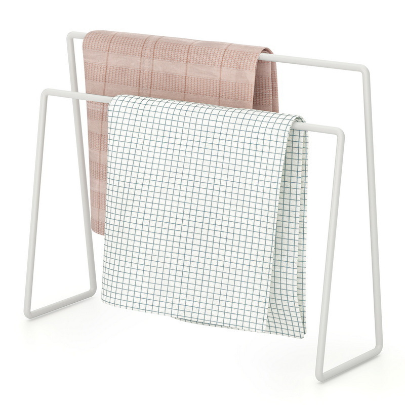 Držač za krpe za kuhinju od 304 nehrđajućeg čelika, stolna instalacija, 1. razina, klasični kineski stil, skladištenje u kuhinji, na stolu i u kupaoni