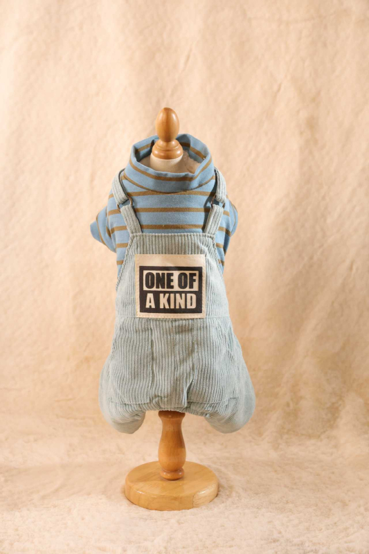 Jimmy Doll гащеризон за кучета с презрамки, Shake velvet материал, стил casual, облекло за домашни любимци