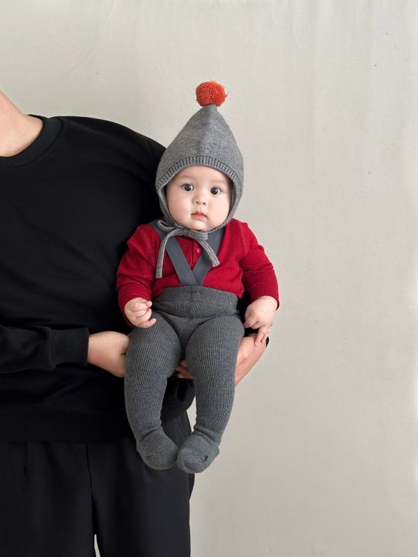 Unisex dječje čarape od pamuka s brušenom završnom sloju za novorođenčad (0–1 godina) – proljeće‑jesen, srednja debljina, 85% pamuk, Zhejiang porijeklo, jednofarbni uzorak
