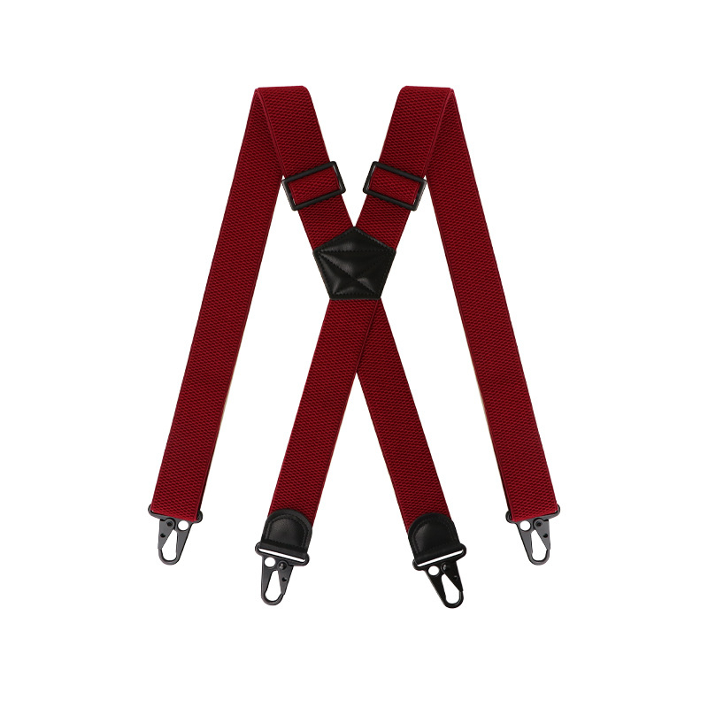 X-tip trake s 4 klipse, elastične, podesiva duljina, križni stražnji dio, za odrasle