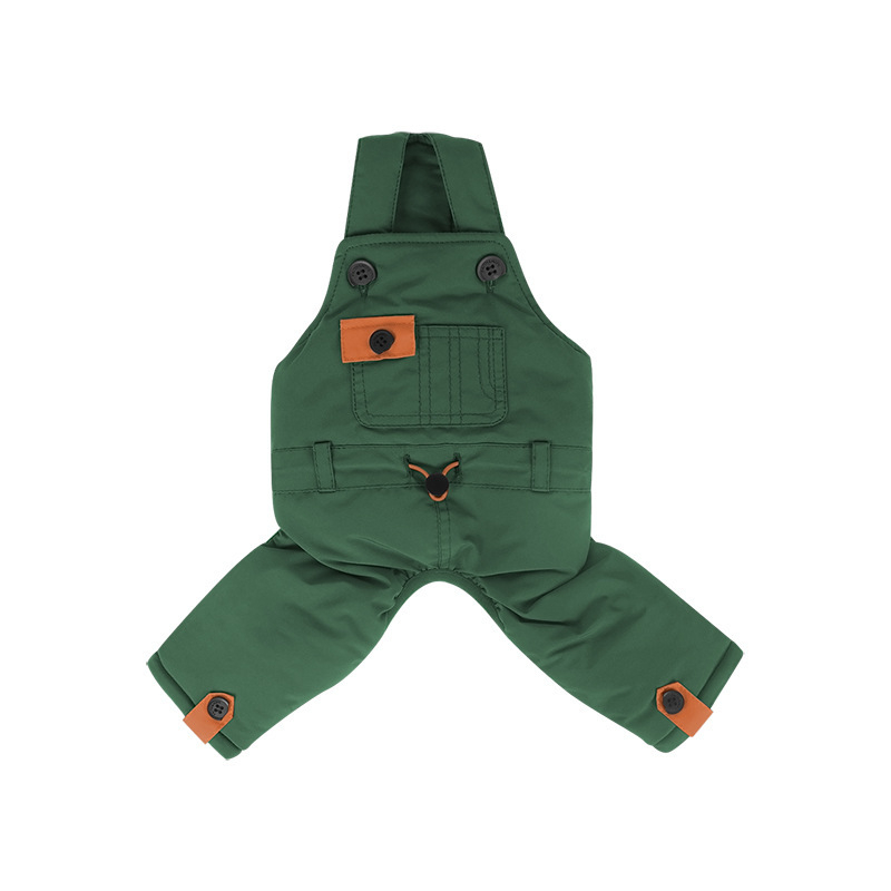 Cheepet Гащеризон в стил cargo за домашни любимци – полиестер, есен-зима, за кучета и котки