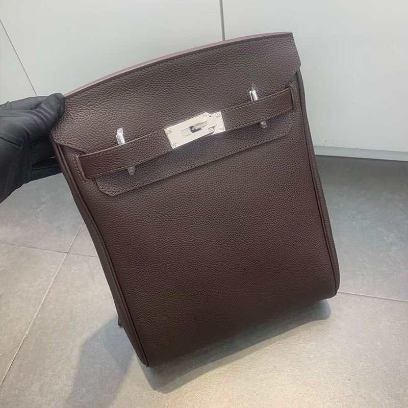 Gu shiya Τσάντα crossbody από πρώτη στρώση βοοειδούς δέρματος, κάθετα τετράγωνη μορφή, κλείσιμο με λουκέτο, μια ιμάντας, unisex, για αναψυχή και ταξίδια, φθινόπωρο 2025