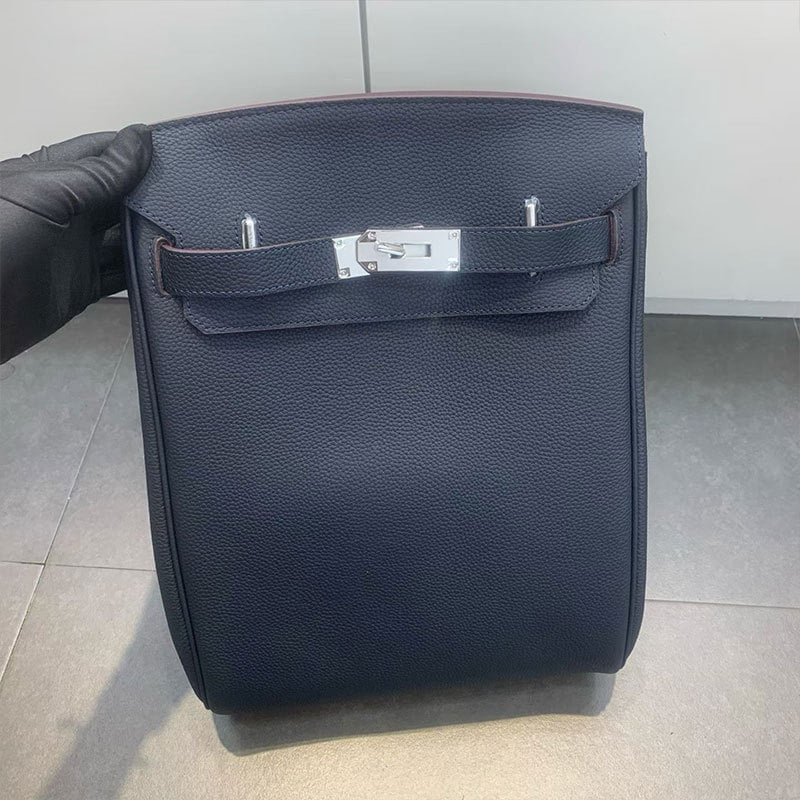 Gu shiya Τσάντα crossbody από πρώτη στρώση βοοειδούς δέρματος, κάθετα τετράγωνη μορφή, κλείσιμο με λουκέτο, μια ιμάντας, unisex, για αναψυχή και ταξίδια, φθινόπωρο 2025