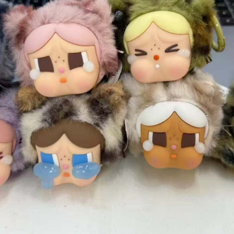 Κλειδοθήκη με βινυλικό πρόσωπο, σειρά Leopard Cat, γλυκό μαλακό κρεμαστό για αυτοκίνητα και τσάντες