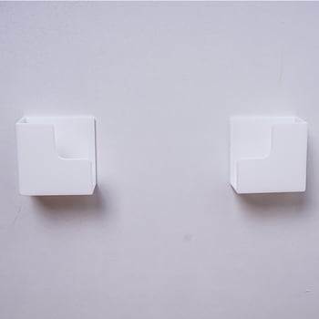 Suport montat pe perete pentru cântar digital – fără găuri, spațiu de depozitare pentru cântare corporale universale