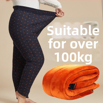 Žieminės šiltos papildomai pildytos medvilninės kelnės, aukštas liemuo, chenille audinys su elastanu, užpildas 70–80%