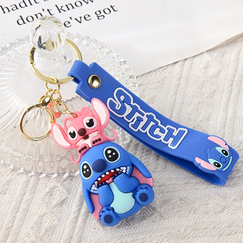 Μπρελόκ Στίτς – καρτούν στυλ, PVC μαλακό πλαστικό κρεμαστό για τσάντες, Maokai