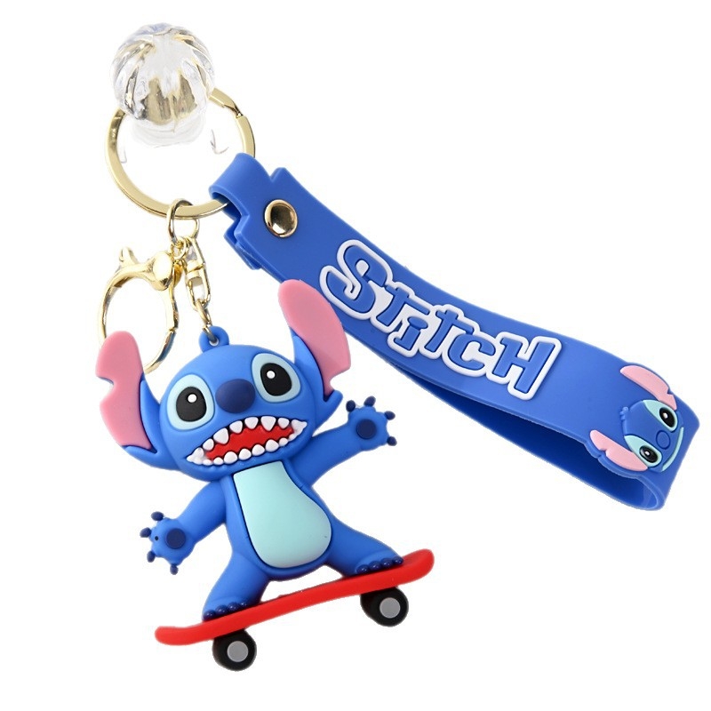 Μπρελόκ Στίτς – καρτούν στυλ, PVC μαλακό πλαστικό κρεμαστό για τσάντες, Maokai