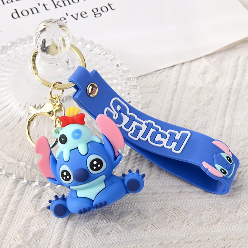 Μπρελόκ Στίτς – καρτούν στυλ, PVC μαλακό πλαστικό κρεμαστό για τσάντες, Maokai