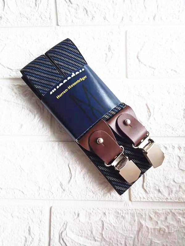 Kožne naramenice s četiri klipsa, podesiva duljina, jaka elastičnost, mogućnost prilagodbe