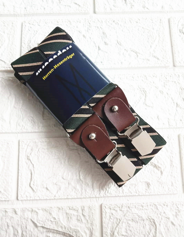 Kožne naramenice s četiri klipsa, podesiva duljina, jaka elastičnost, mogućnost prilagodbe