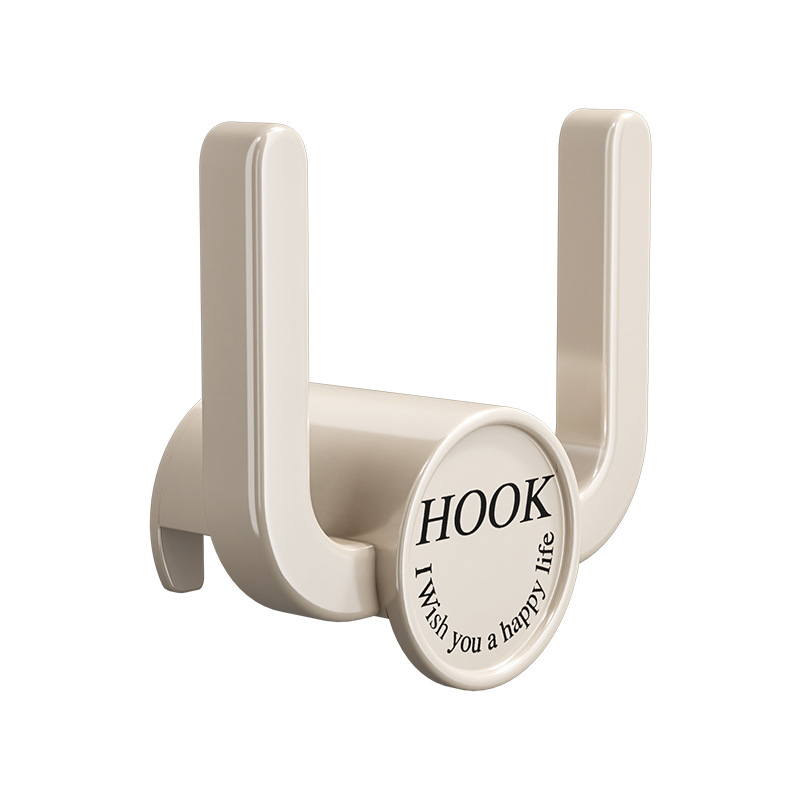 Zidna plastična polica za papuče u kupaonici, 1 sloj, skladištenje i sušenje, modernog jednostavnog stila