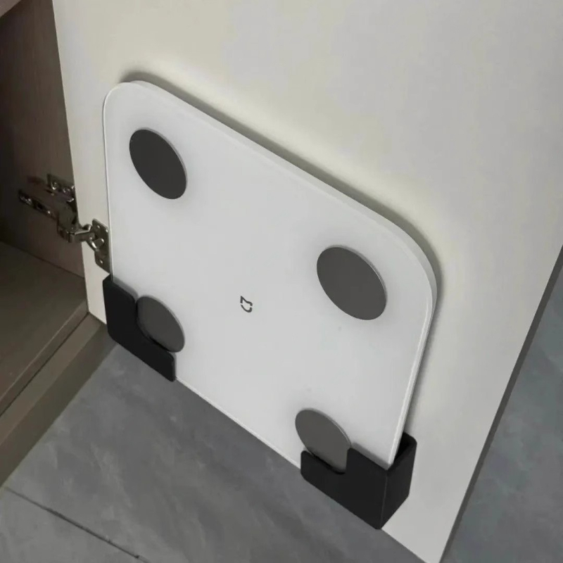 Shuoqiao držač za zidnu vagu – plastični, moderni minimalistički stil, višefunkcionalno skladištenje