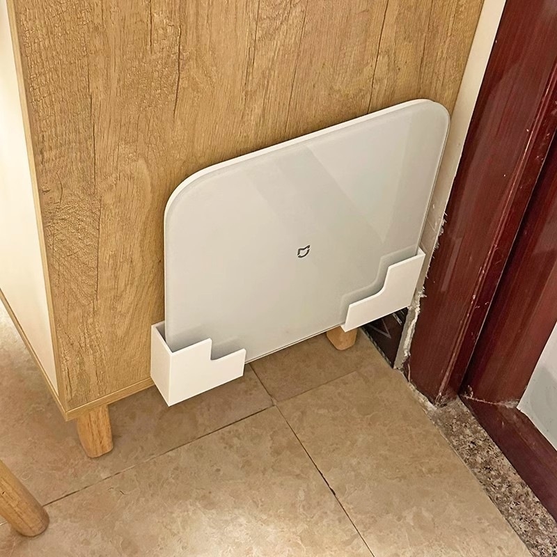 Shuoqiao držač za zidnu vagu – plastični, moderni minimalistički stil, višefunkcionalno skladištenje