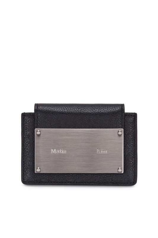 Matinkim Clutch pentru Carduri – Piele Naturală, Piele de Primul Strat, Culoare Solidă, Unisex, Primăvara 2025