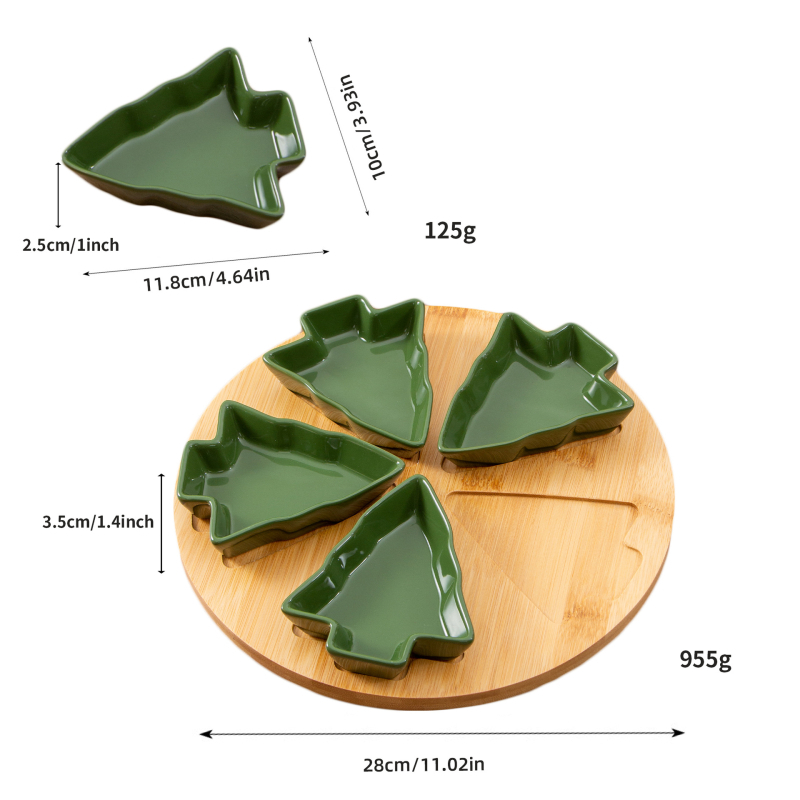 Porcelanski dijeljeni tanjur, skandinavskog stila, nepravilnog oblika, pogodan za mikrovalnu pećnicu