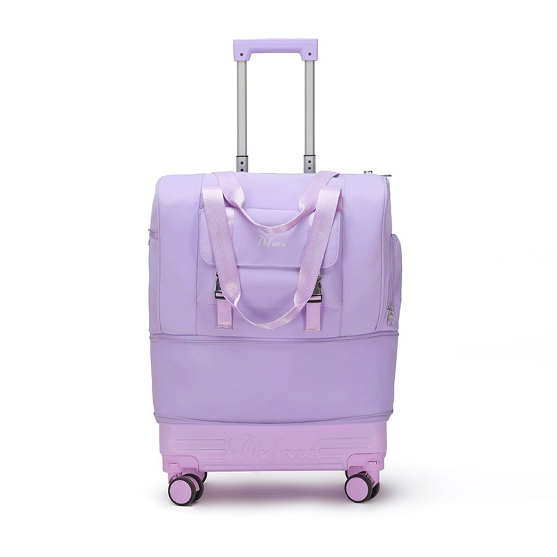 Αποσκευή με ρόδες - Πολυεστέρας, 56-75 Λίτρα, Αδιάβροχο, Επεκτάσιμο, Ταιριάζει σε φορητό υπολογιστή 15 ιντσών