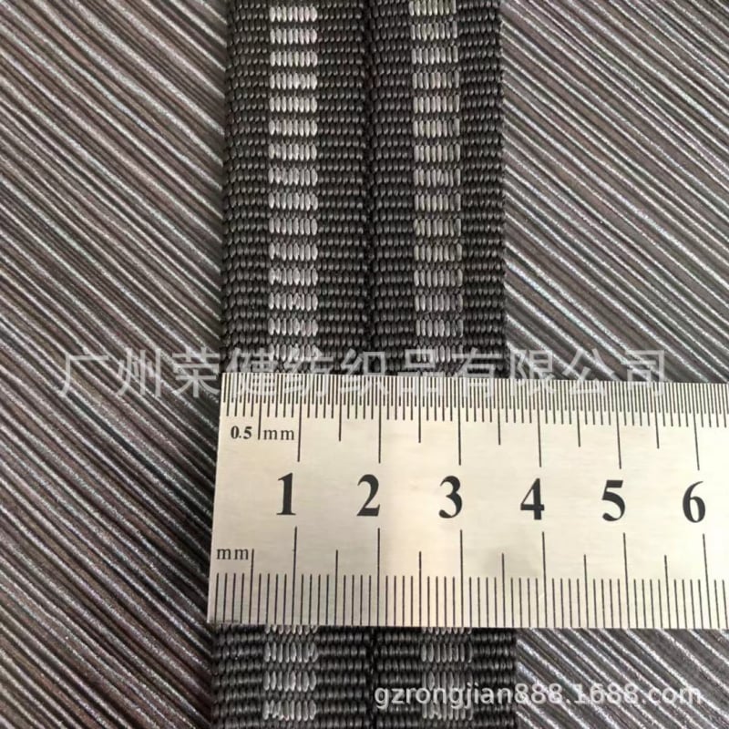 Csúszásmentes, megerősített webbing, tartós kiegészítő pánt övekhez, táskákhoz, tote-okhoz és háziállat-pórázokhoz