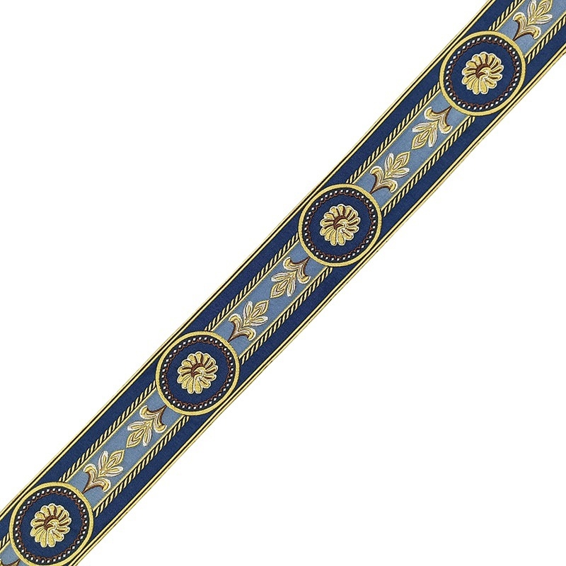 Jacquard čipkasta traka u europskom stilu za zavjese, jastuke, stolne trake i prekrivače