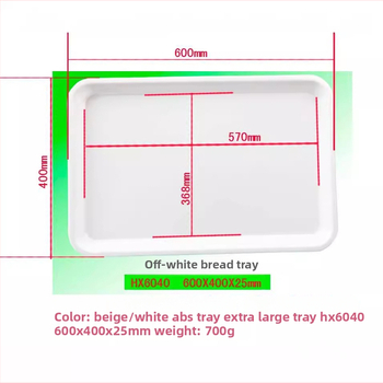 Plastikinė duonos ir tortų ekspozicinė plokštė parduotuvės vitrinai (Kilmė: Guangdong; Pagrindinė pardavimo sritis: Kitos)