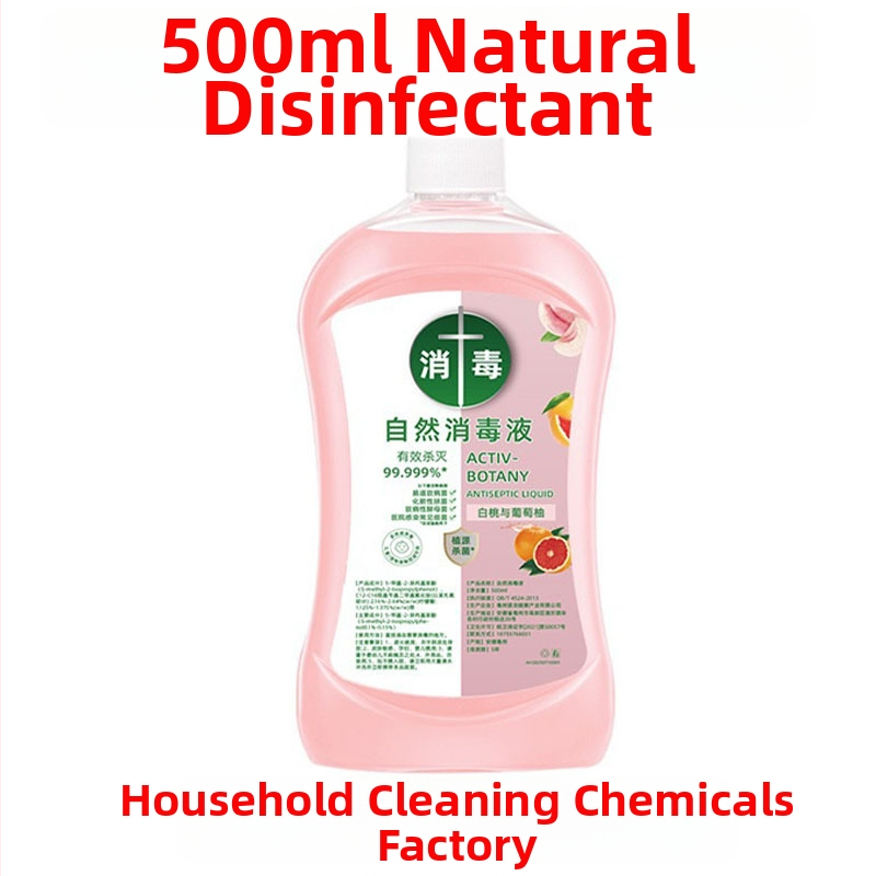 Looduslik desinfektsioonivahend kodupindadele – 500 ml vedelik, ohutu plekieemaldus, sobib köögile, vannitoale ja auto puhastamiseks