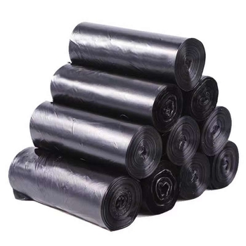 HDPE перфорирани ролкови торби за боклук, удебелени, тип с плосък отвор, 100 броя