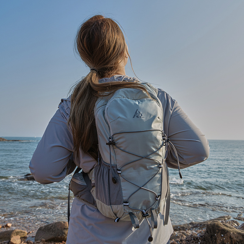 Outdoor ruksak s dvostrukim remenima, velika kapaciteta 20–35L, najlon, unisex, pogodan za slobodno vrijeme putovanja, može smjestiti 12-inčni prijenosnik, jastučasti ramenski pojasevi