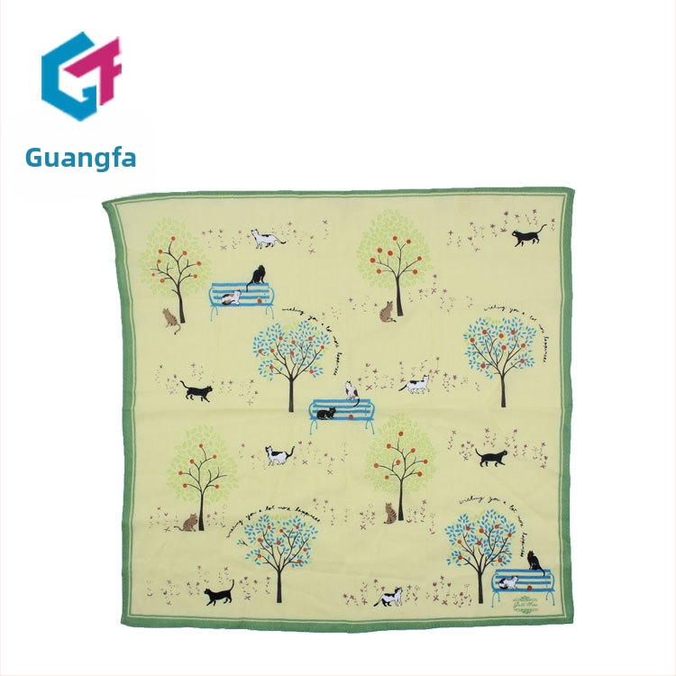 Kabatas dvieli no kokvilnas, druka, Guangfa