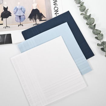 Nosinės servetėlė – 100% medvilnė, satino kraštas, 15 g; Prekės ženklas: Yan su xing; Logotipo atspaudas: leidžiamas