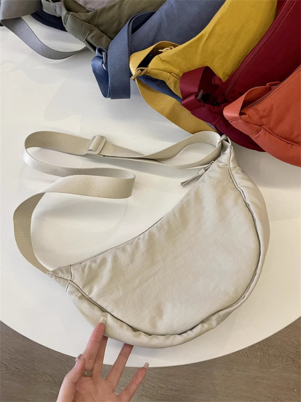 Muška pojasna torbica – Oxford platno, prozračna, ultra lagana, otporna na habanje, zaštita od krađe; urbano minimalistički stil za slobodno vrijeme putovanja