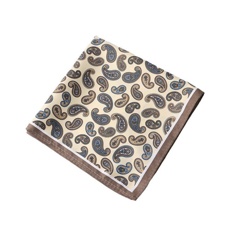 Kabatas šalle ar Paisley cashew ziedu rakstu, poliestera vads, brīvā laika stils, drukāts dizains