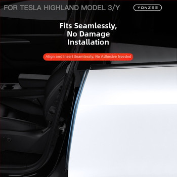 YZ triukšmo izoliacijos tarpas B stulpeliui, suderinamas su Tesla